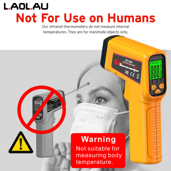 DT-530 laser temperature gun