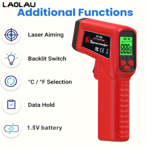 Dual-Mode Thermometer Gun