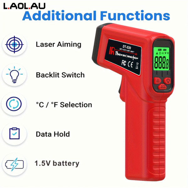 Dual-Mode Thermometer Gun