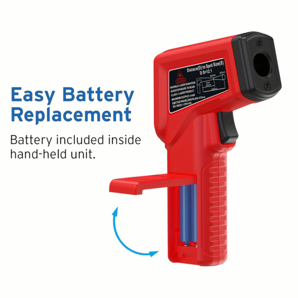 Automotive Infrared (IR) Thermometer for Coolant, Tires & Brakes