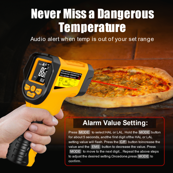 laser temperature gun