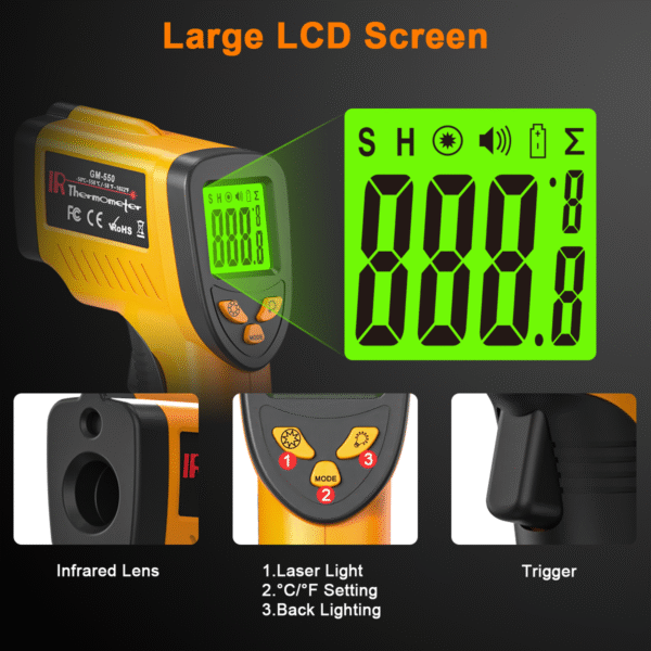 Non-Touch Thermometer Gun