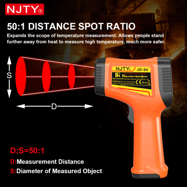 infrared thermometer for griddle