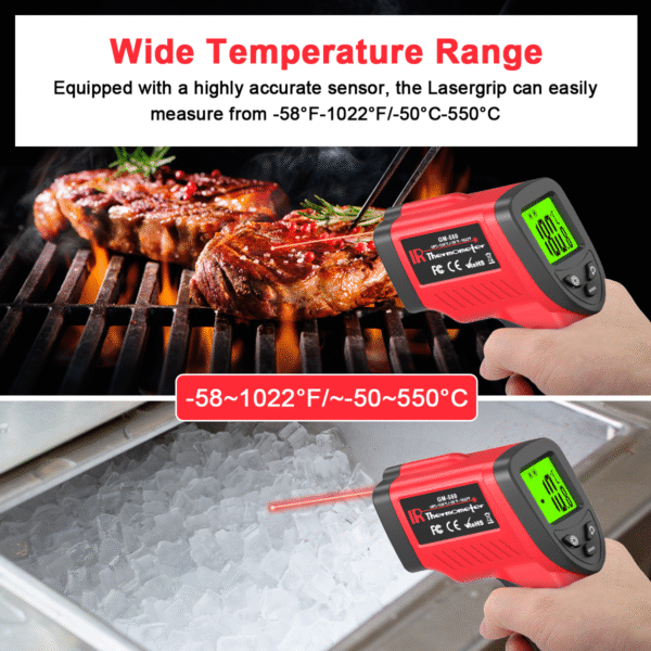 Dual-Mode Thermometer Gun