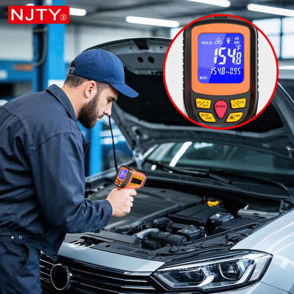HVAC Laser Thermometer Gun for Vents, Ducts & Split AC Units