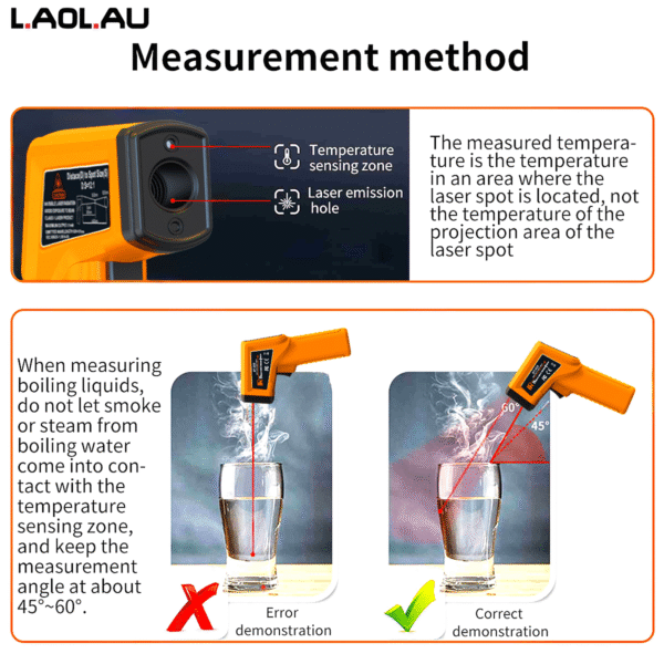 Industrial Laser Thermometer