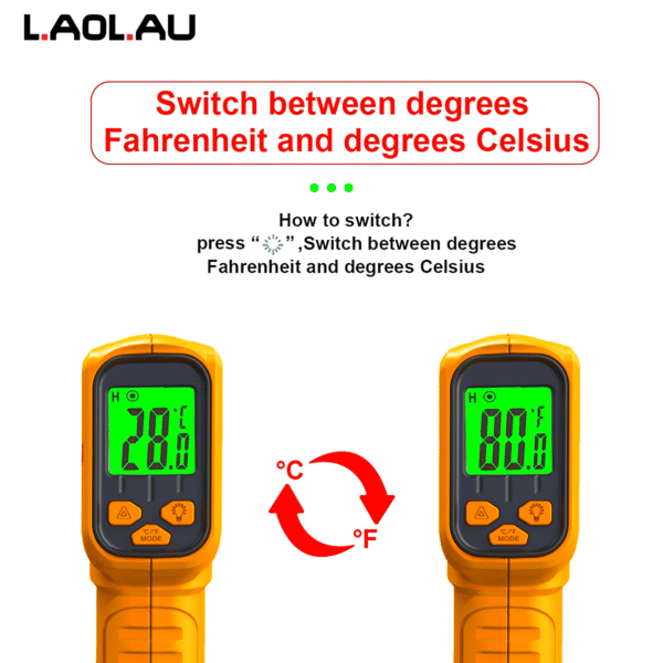 Infrared (IR) Thermometer Gun