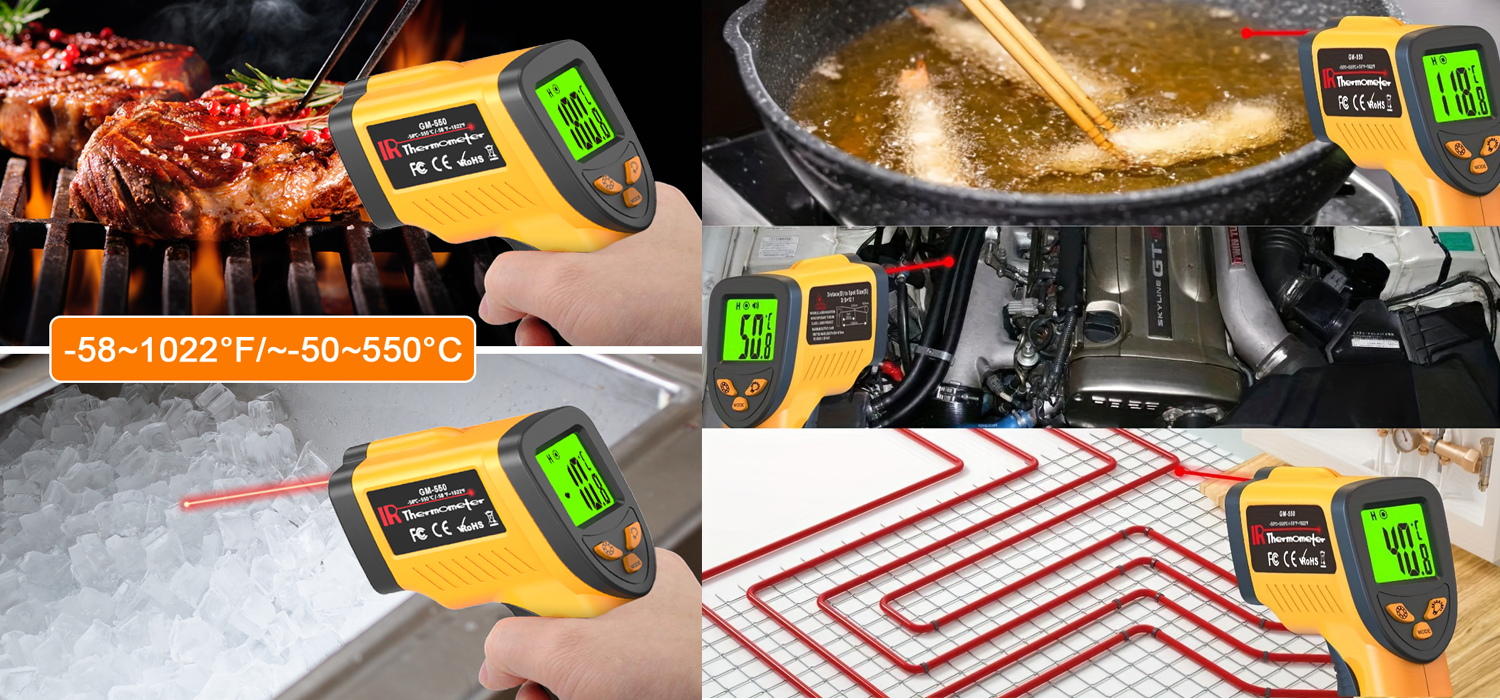 Infrared (IR) Thermometer for Home Brewing Mash Water