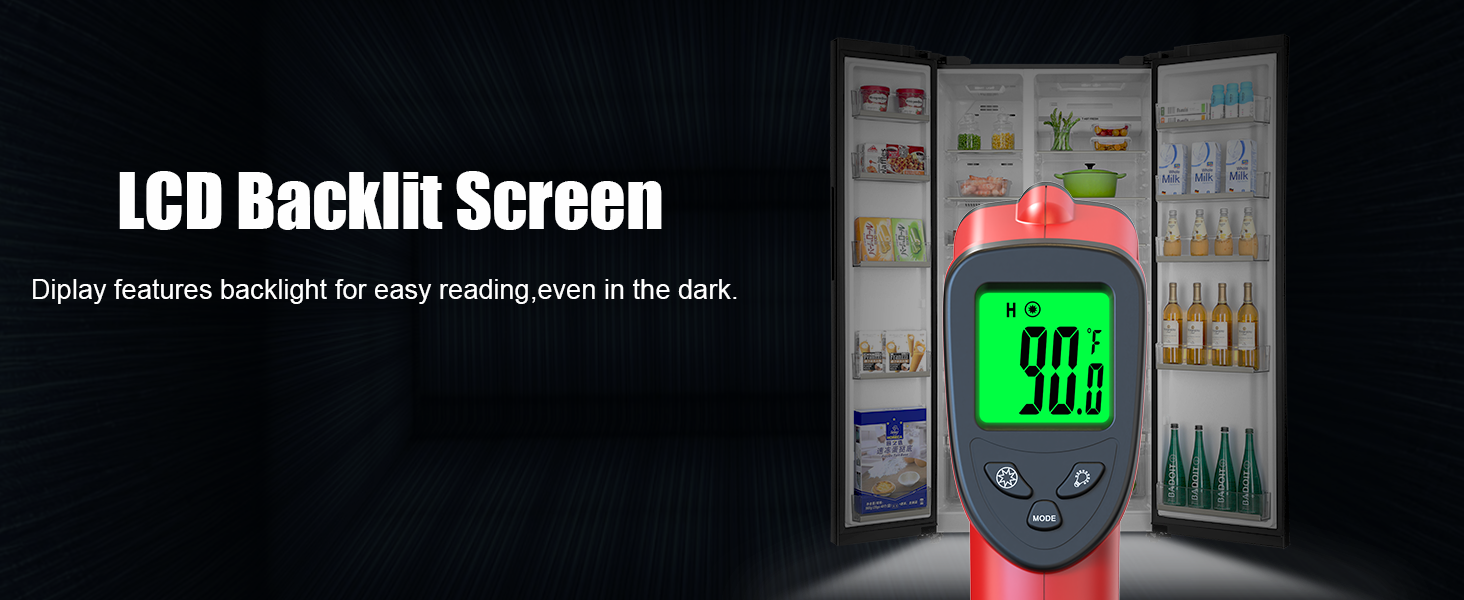 FDA-Cleared Dual-Mode Forehead + Surface Thermometer