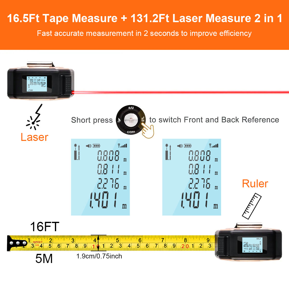 Laser distance meter