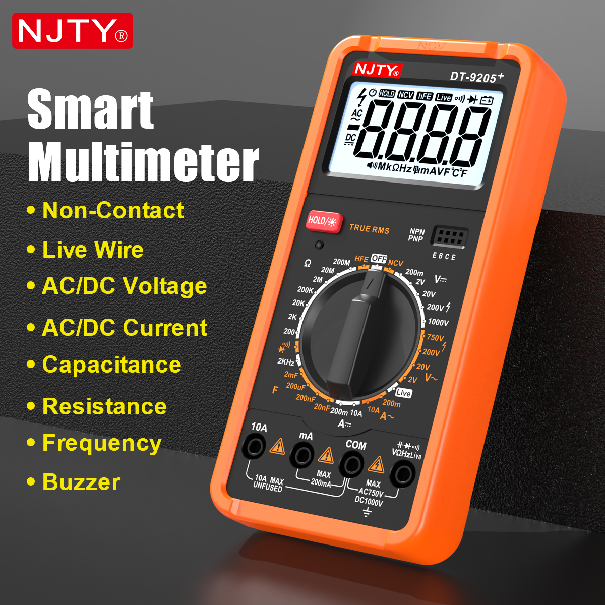 manual-ranging multimeter