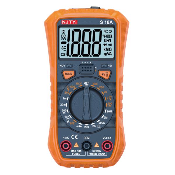 S18A multimeter resistance test