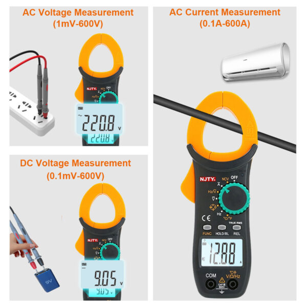 Frequency MeasurementClamp Meter
