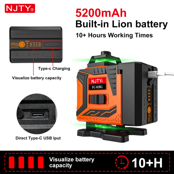 Indoor and Outdoor Laser Level