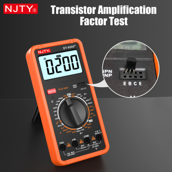 multimeter temperature test